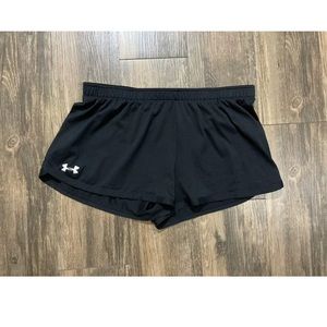 Under Armour Shorts Gym Black Medium Loose Fit